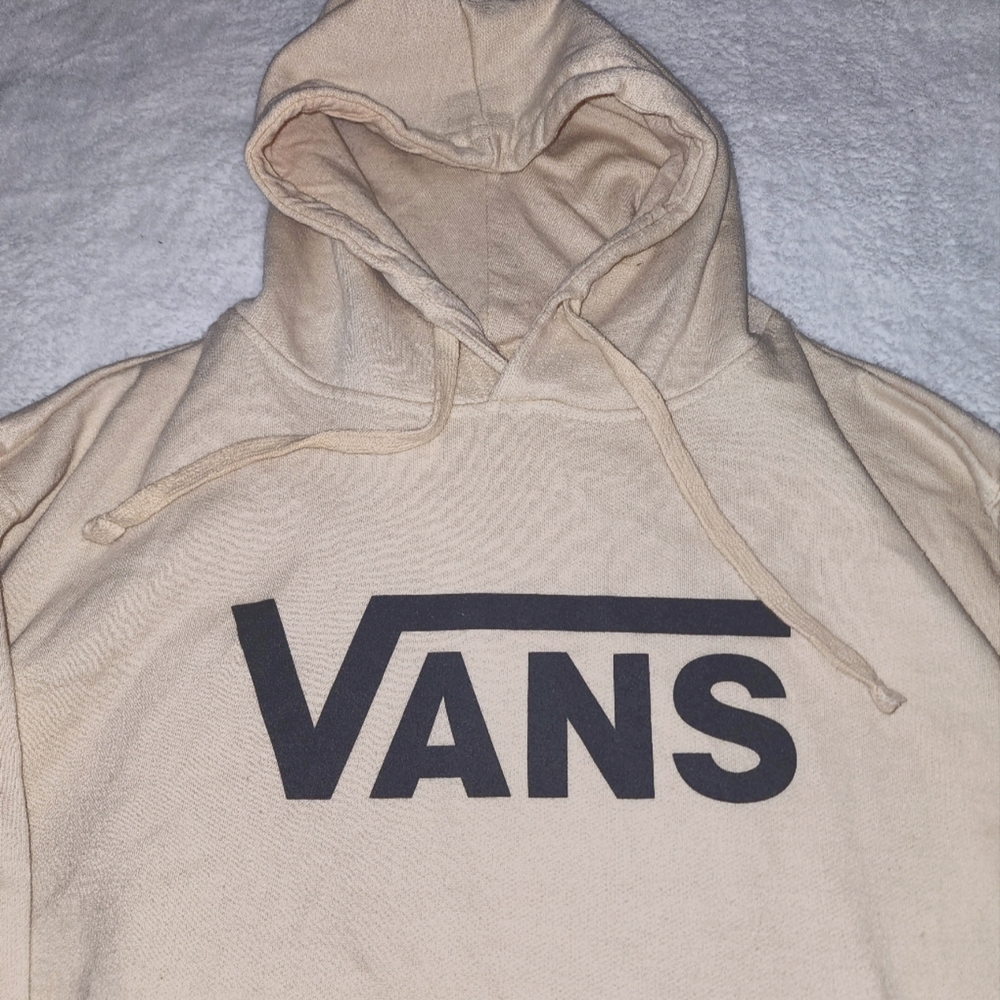 Vans Tan Hoodie Size Medium
